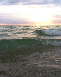 sunset soft waves MGD©